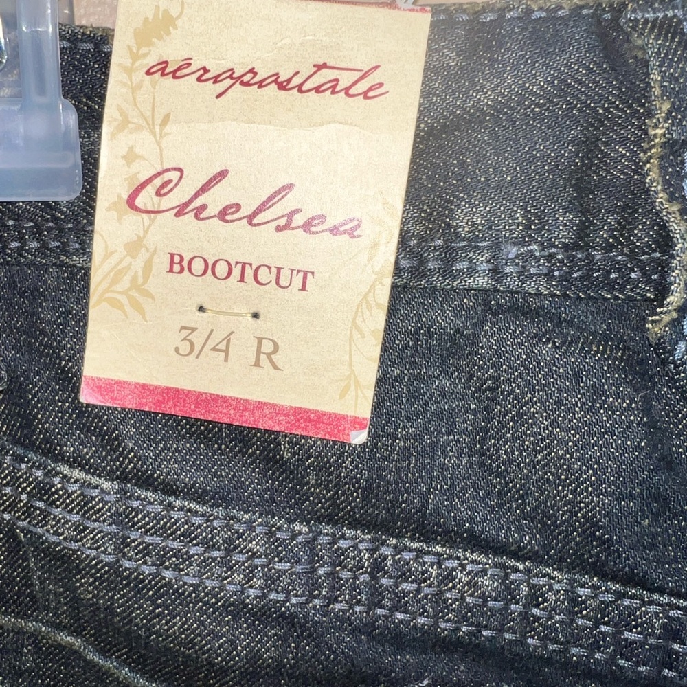 NWT Aeropostale Chelsea Black Wash Bootcut Jeans - Picture 6 of 8
